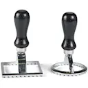 Raviolistämpel 2-Pack Svart/Metal