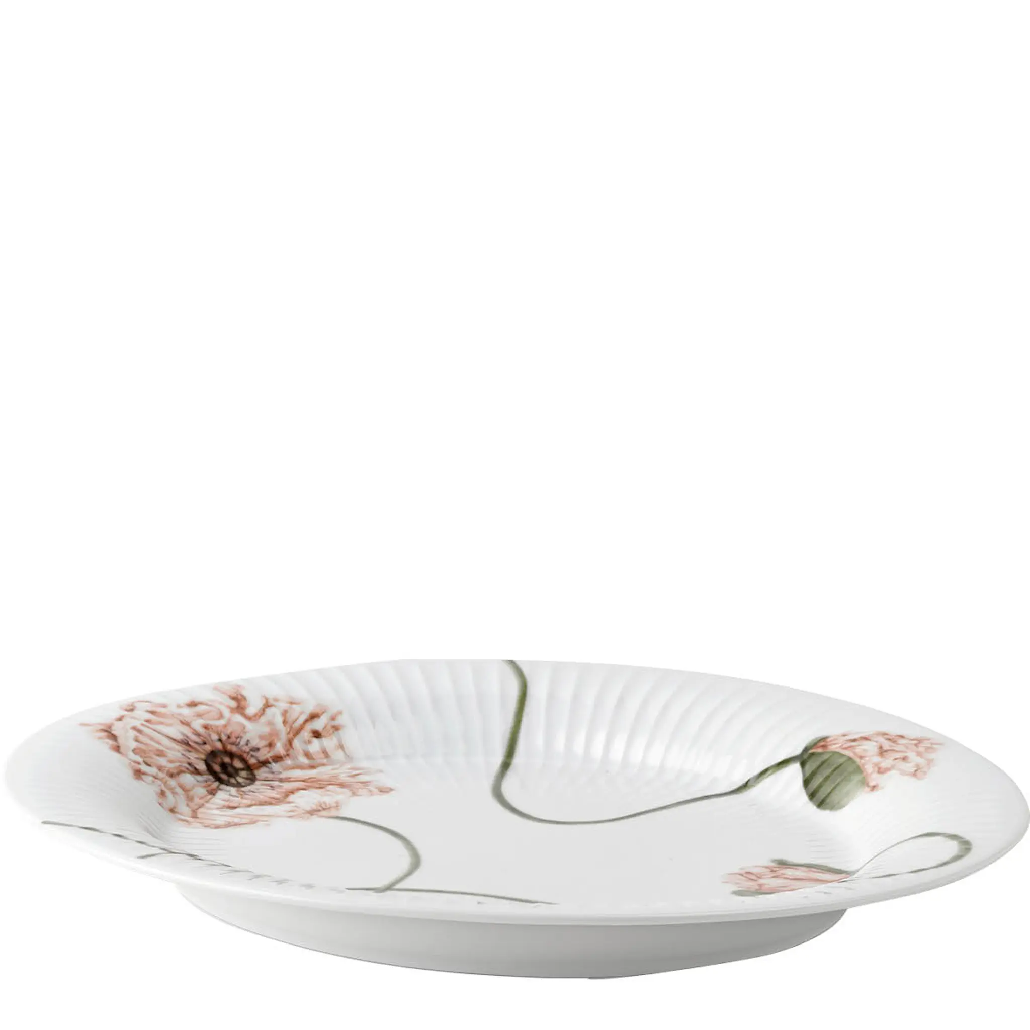 Kähler Hammershøi Poppy Fat Oval 22,5x28,5 cm