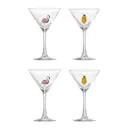 Misa cocktailglas 17 cl 4-pack flamingo/ananas