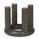 Lucille Adventsljus 18 cm Grön