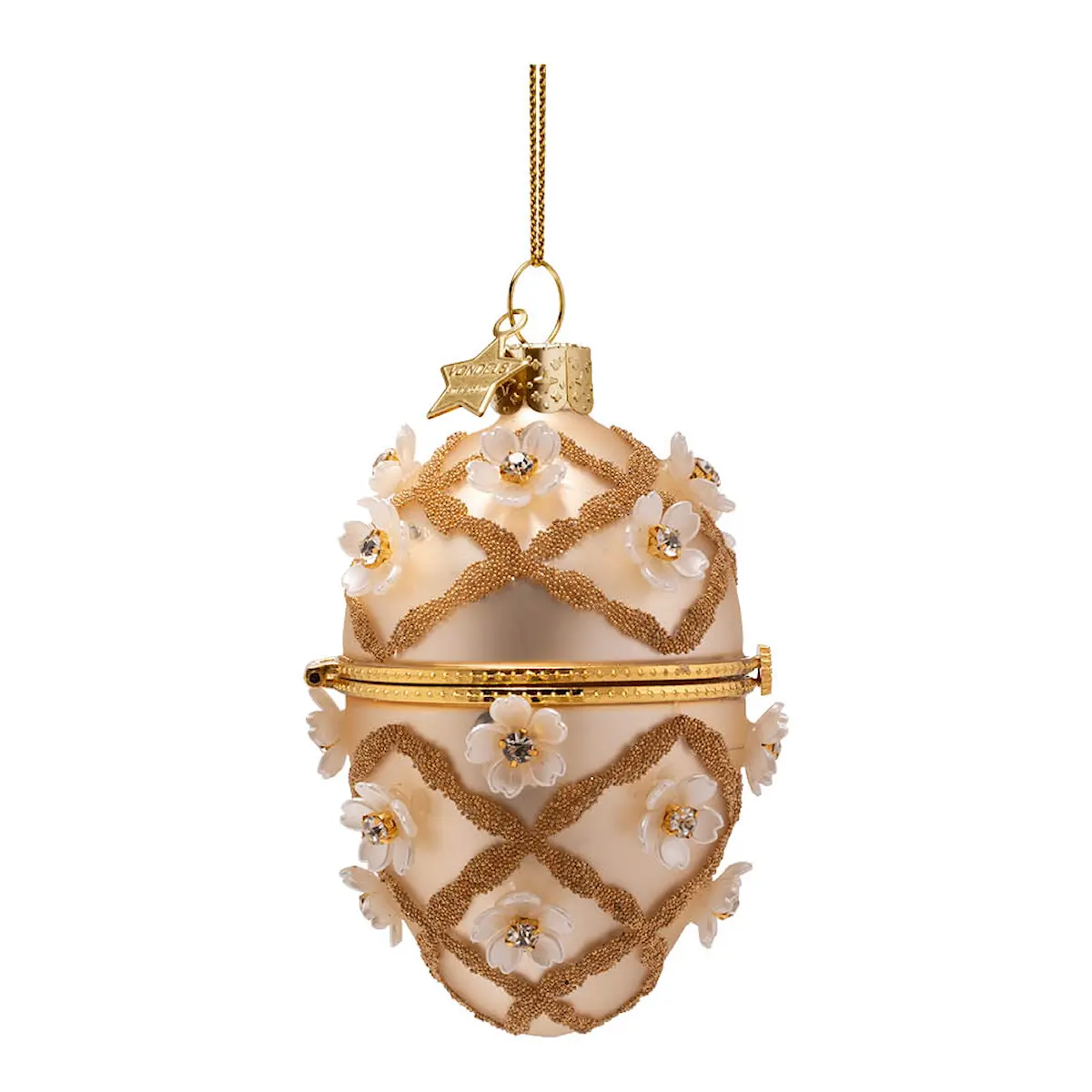 Vondels House of Luxury ägg med rosett 10,5 cm