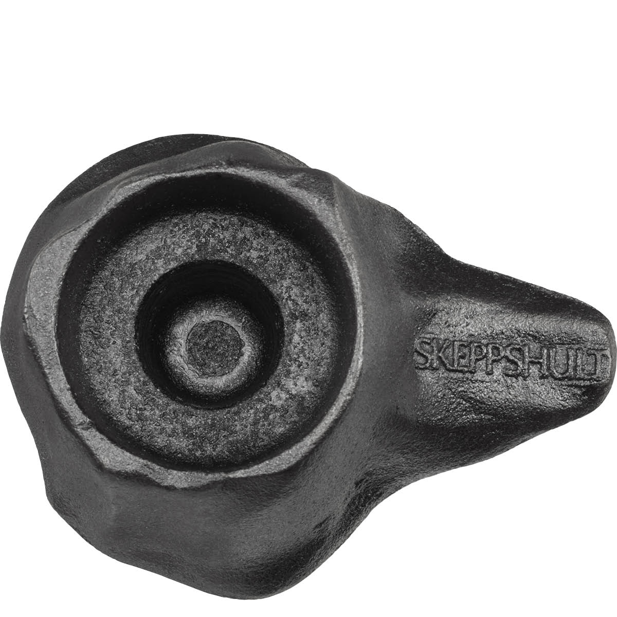 Skeppshult Design ljusstake för ljusstumpar 1 ljus 10x7 cm svart