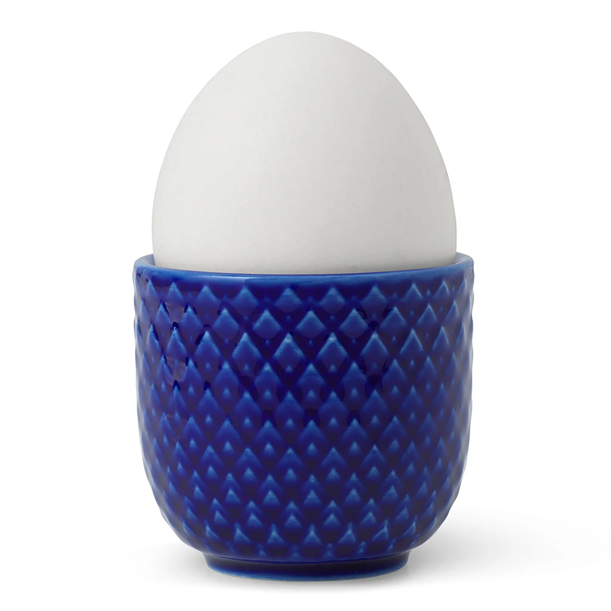 Lyngby Porcelæn Rhombe Color Äggkopp 5 cm Mörkblå