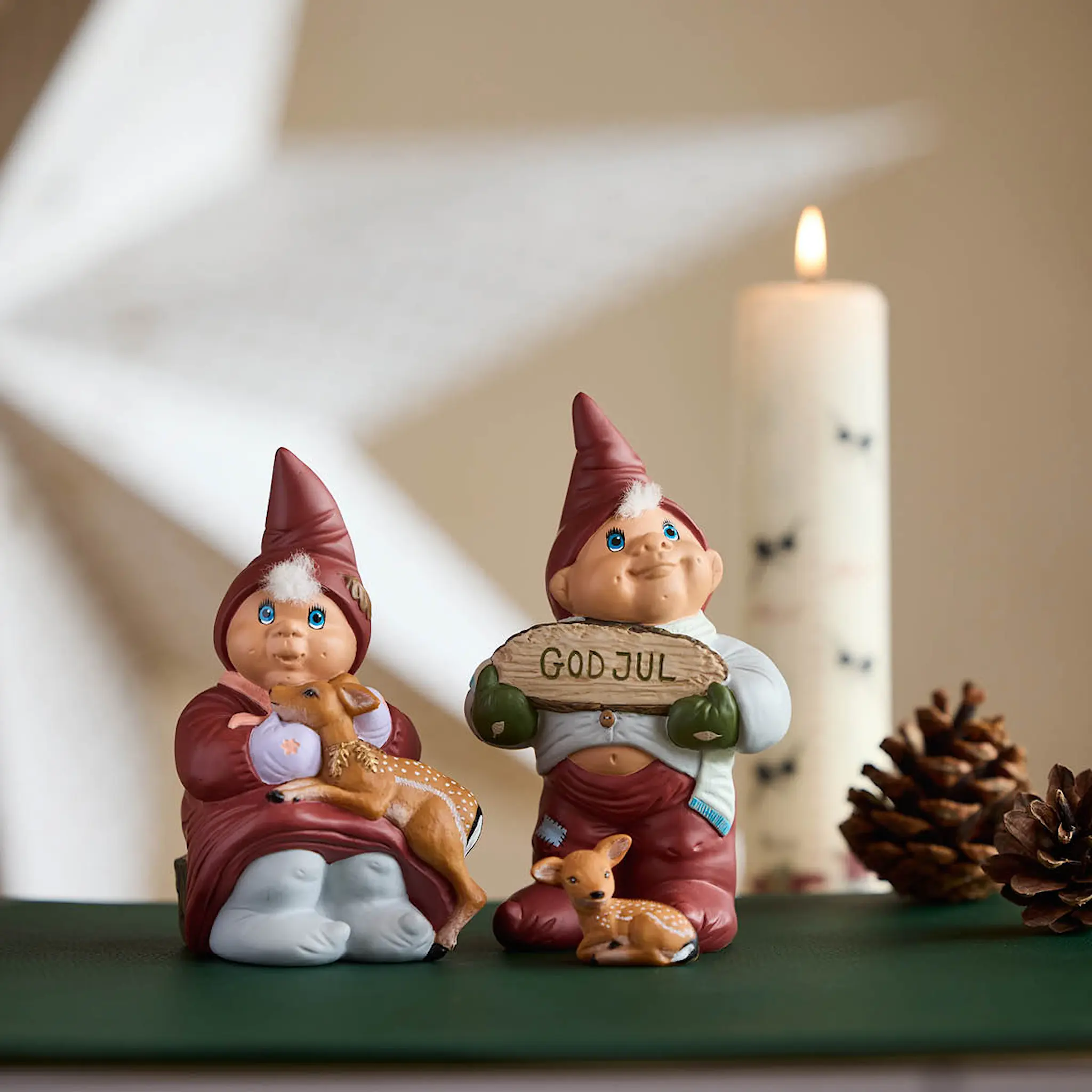 Klarborg Tomtepar Elvin & Emmelie 13,5 cm årstomtar 2025