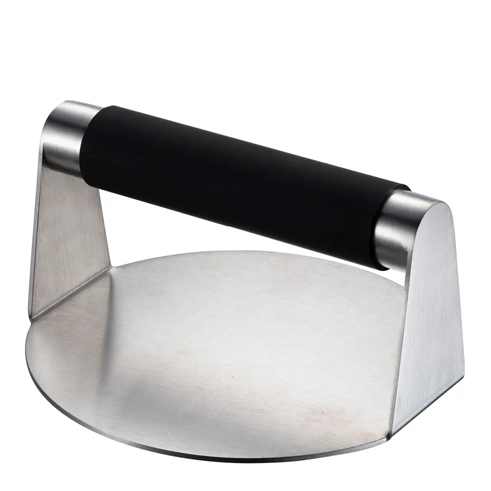 BBQ Hampurilaispuristin 14,5 cm Ruostumaton/Musta