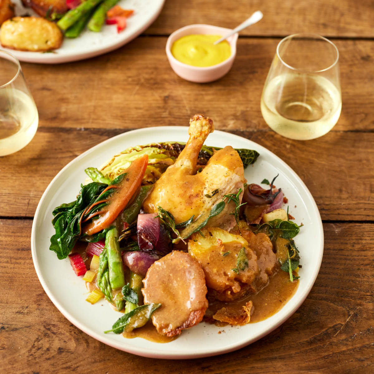 Jamie Oliver Big Love Lautanen 27 cm 4 kpl Vaaleanpunainen