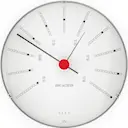 Bankers Barometer 12 cm Vit