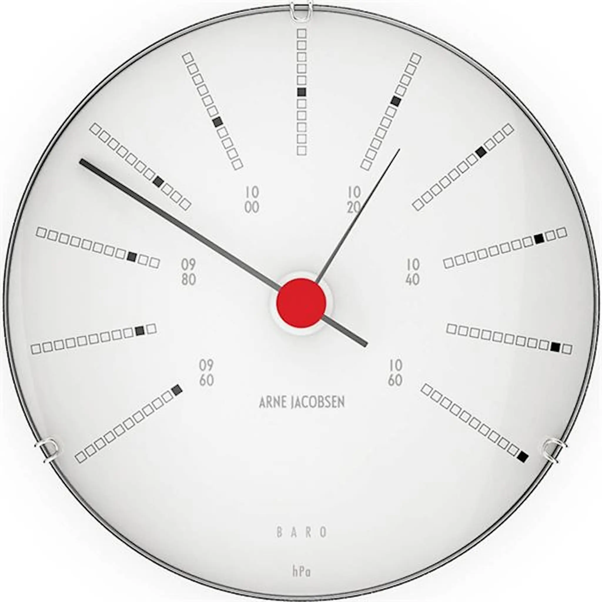 Arne Jacobsen Bankers Barometer 12 cm Vit