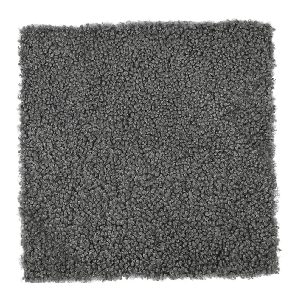 Natures Collection Sittdyna New Zealand fårskinn kort ull 40x40 cm scandinavian light grey