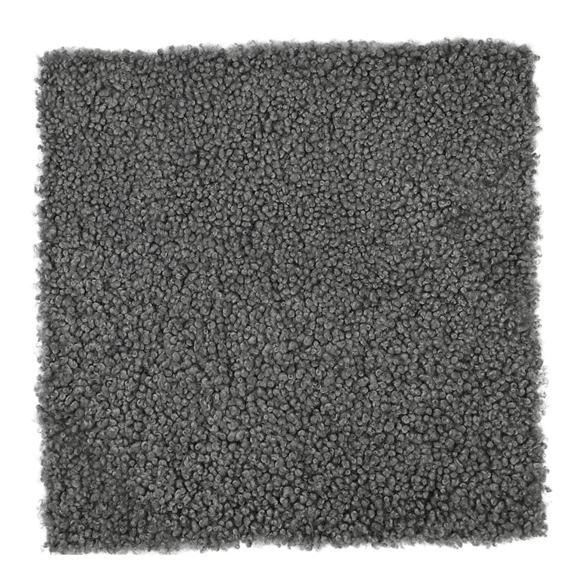 Natures Collection Sittdyna New Zealand fårskinn kort ull 40x40 cm scandinavian light grey