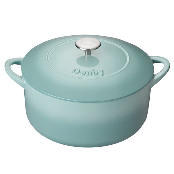Denby Pavilion støpejernsgryte 24 cm blå