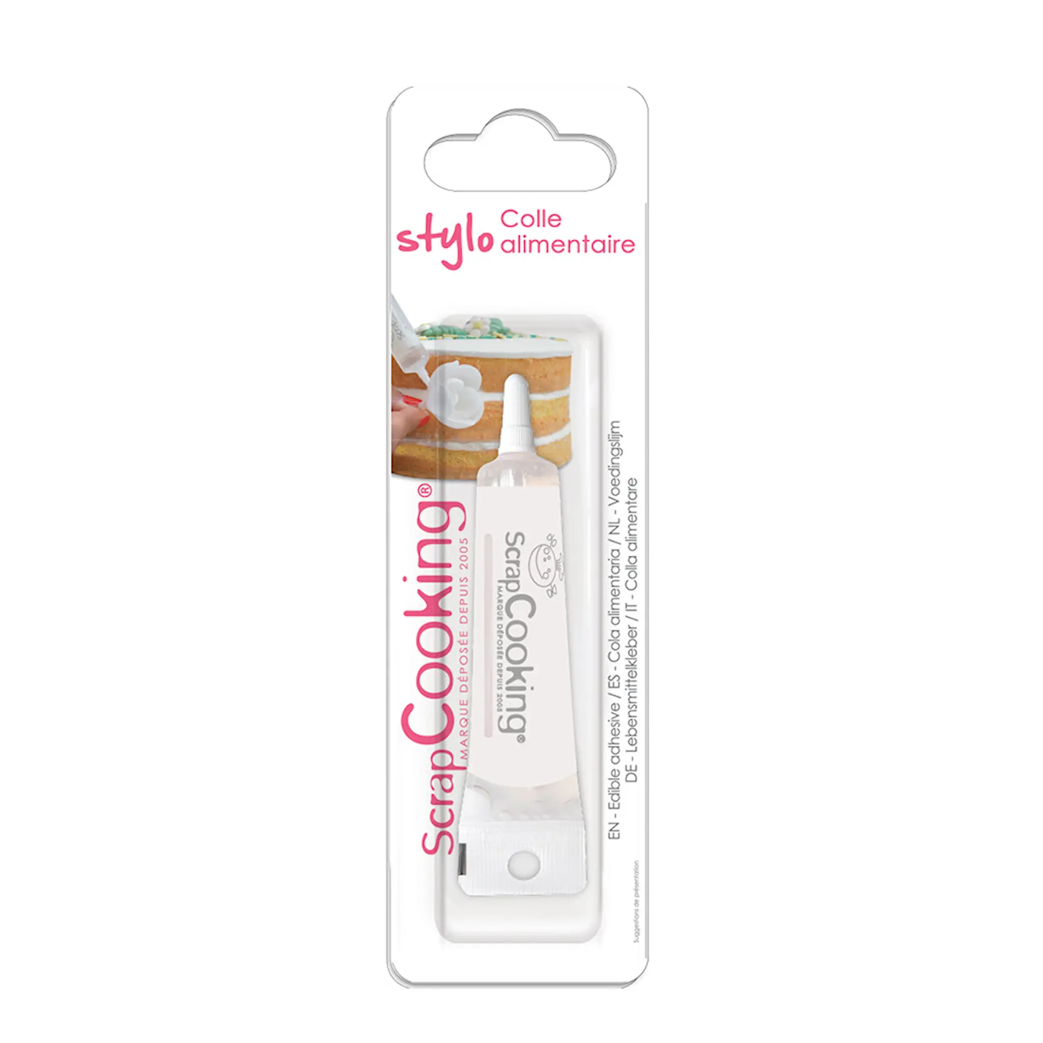 ScrapCooking Ätbart lim 18 g vit