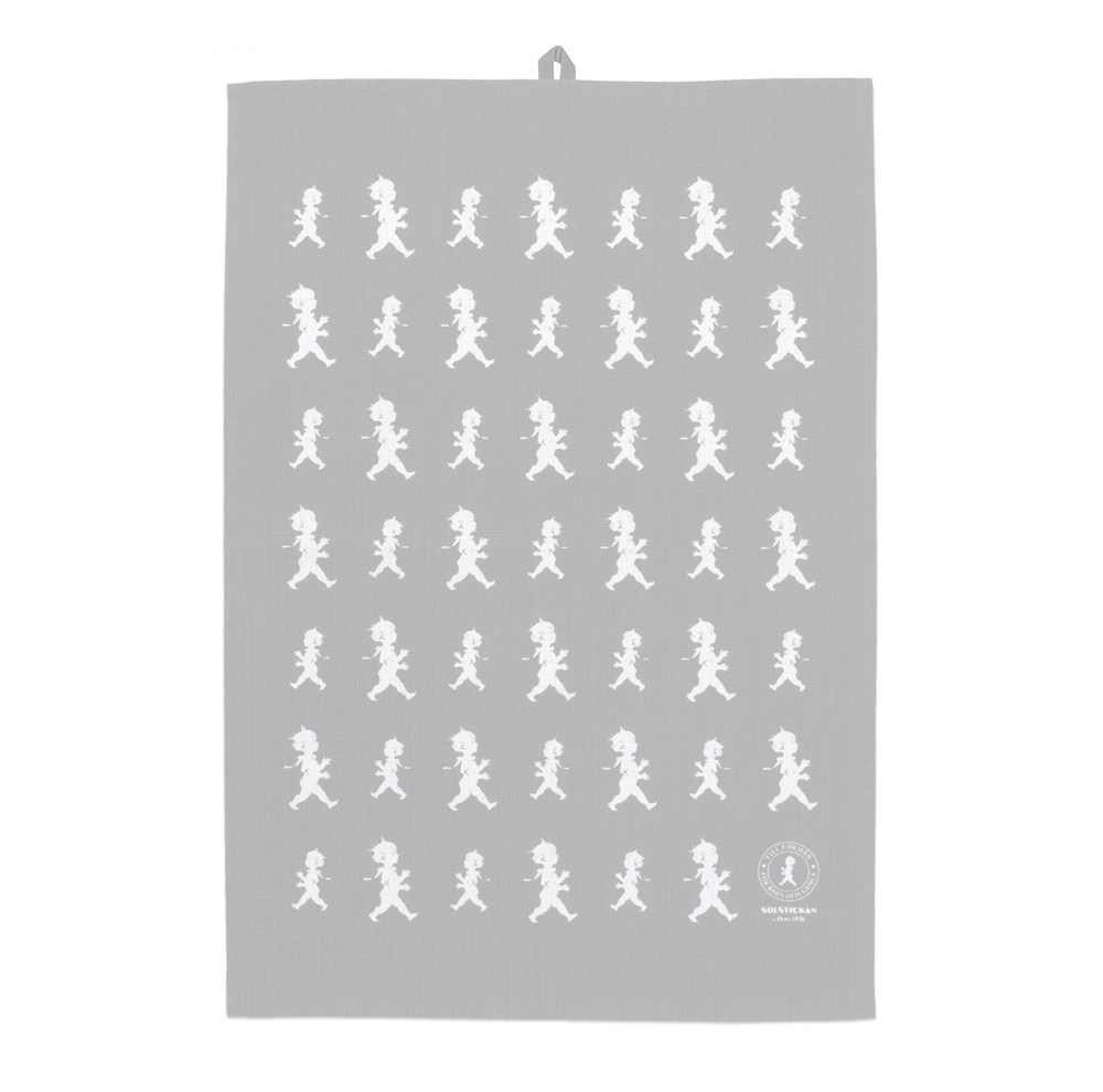 SOLSTICKAN Käsipyyhe + Patakinnas Harmaa