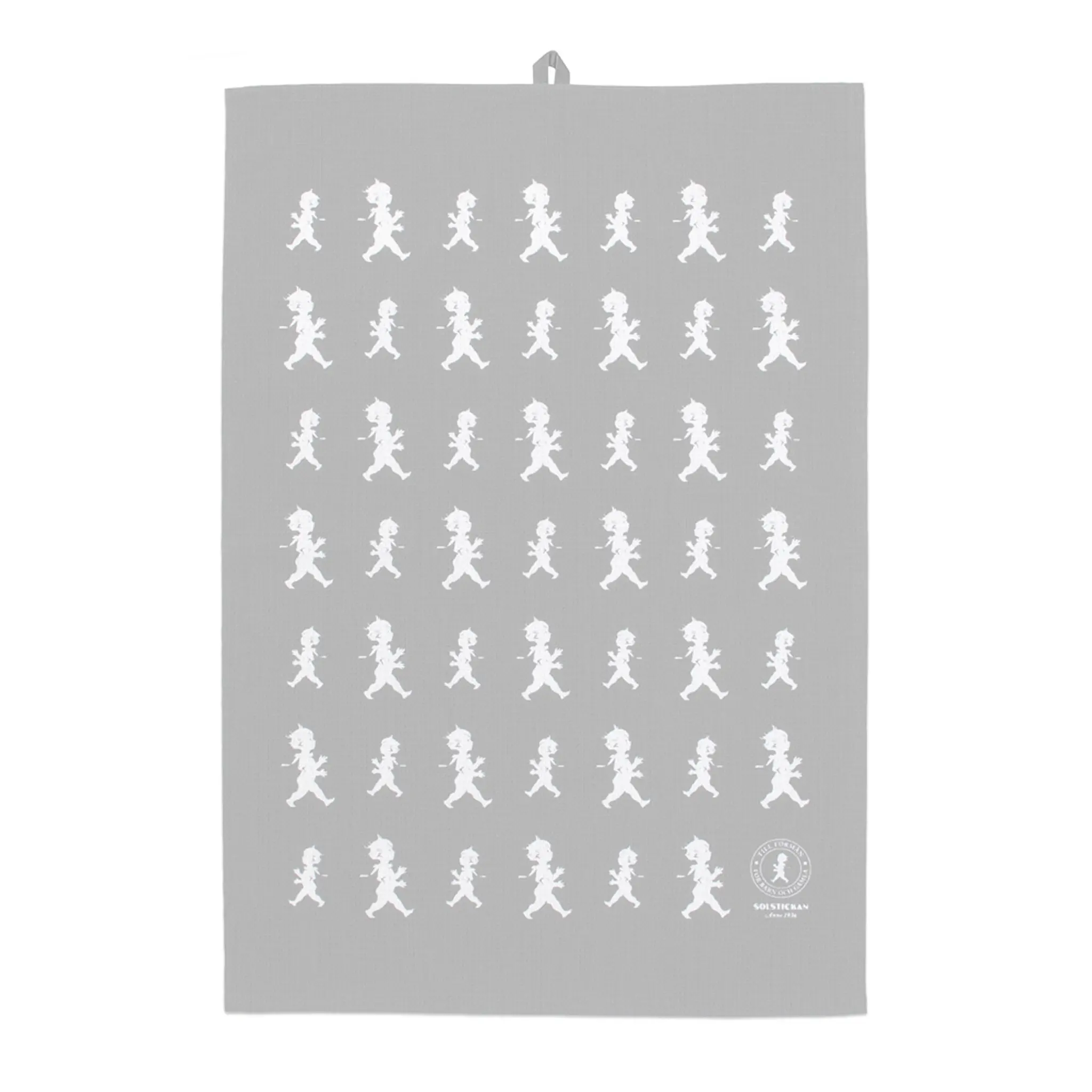 SOLSTICKAN Käsipyyhe + Patakinnas Harmaa