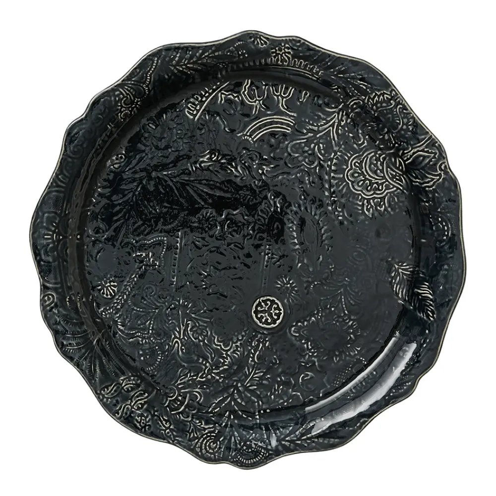 Arabesque serveringsfat 34 cm thunder