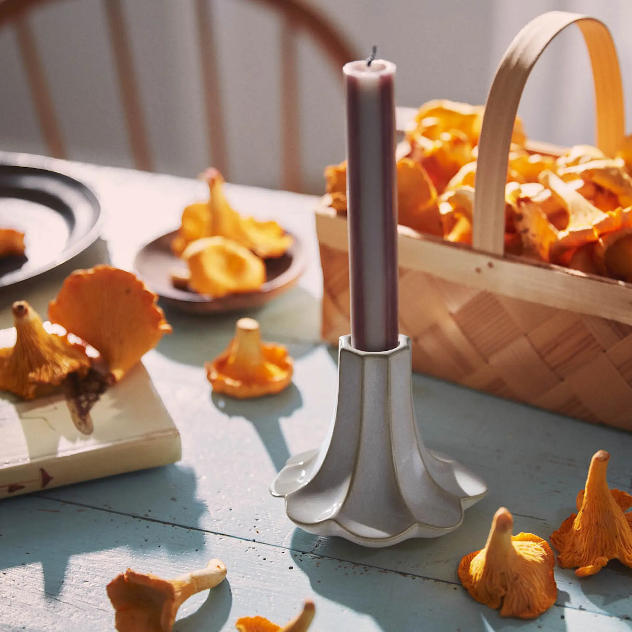 Kähler Kantarel ljusstake 10 cm sand