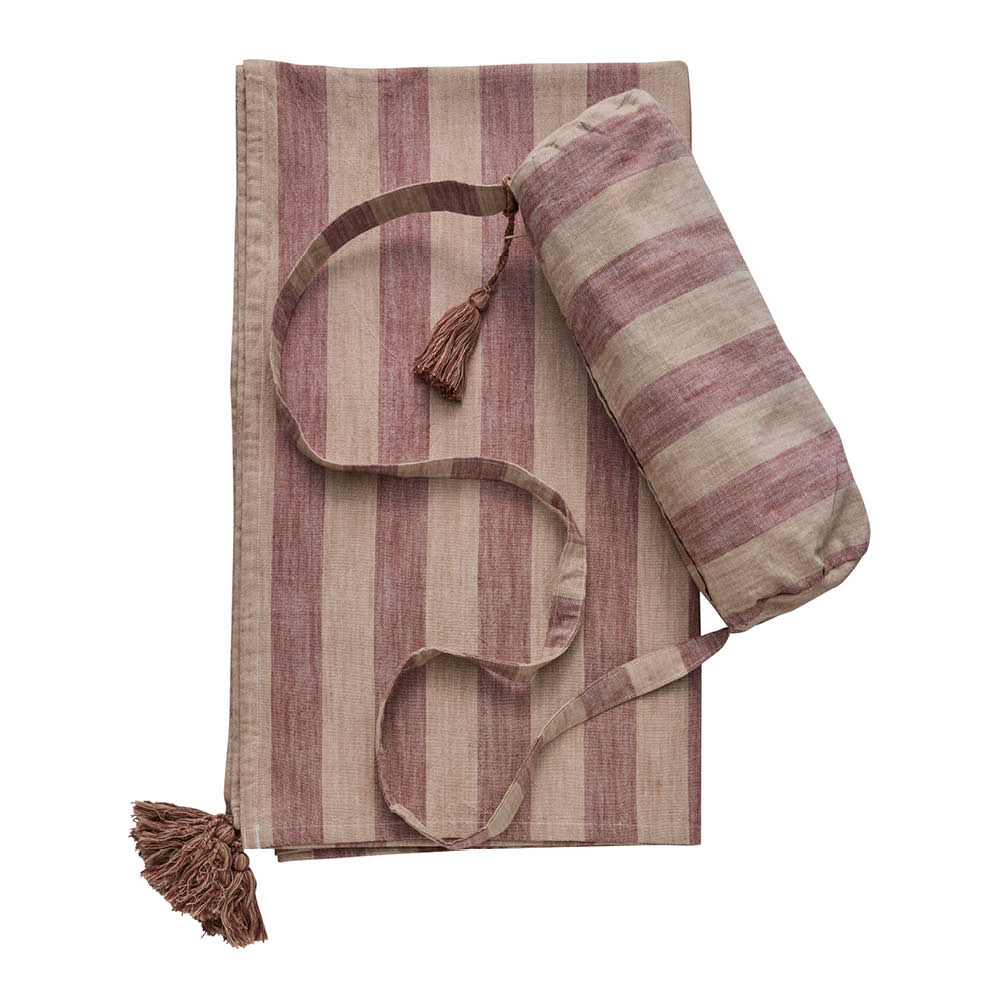 Lene Bjerre Felima strandteppe 140x200 cm tigers eye/rose tan