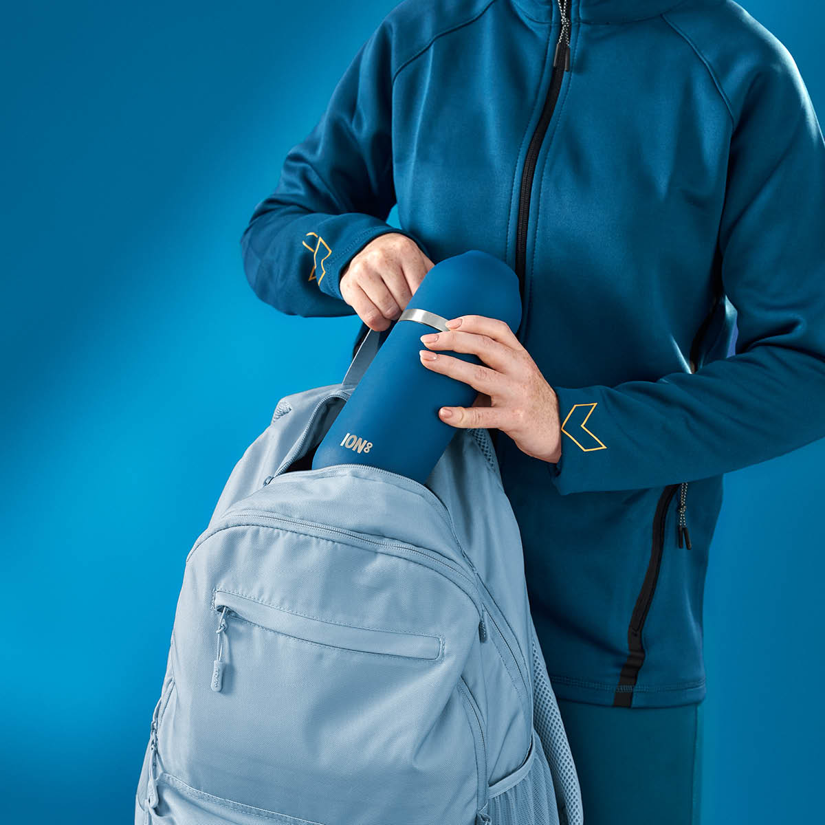 ION8 Luma termosflaska med kopp 0,7 L deep teal