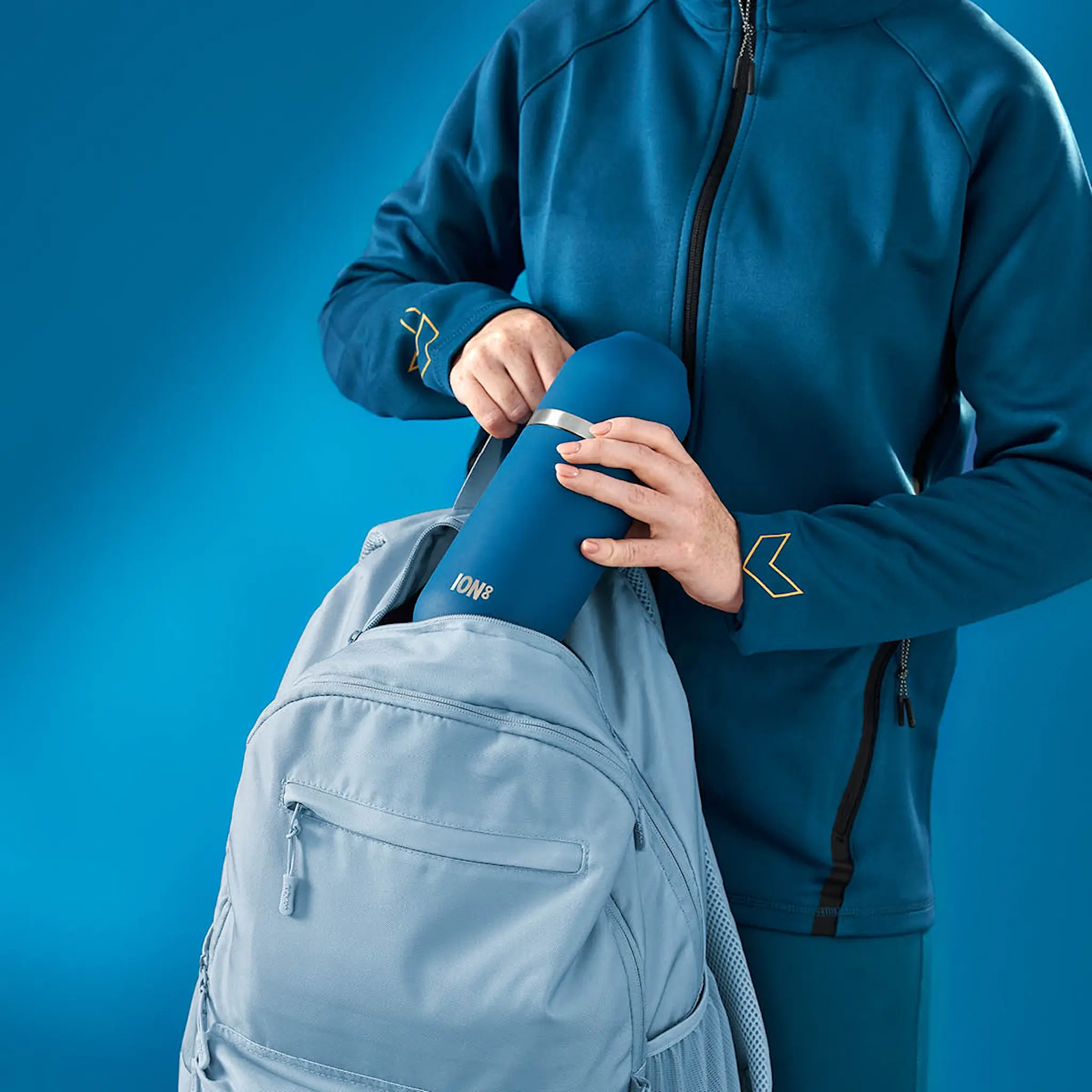 ION8 Luma termosflaska med kopp 0,7 L deep teal