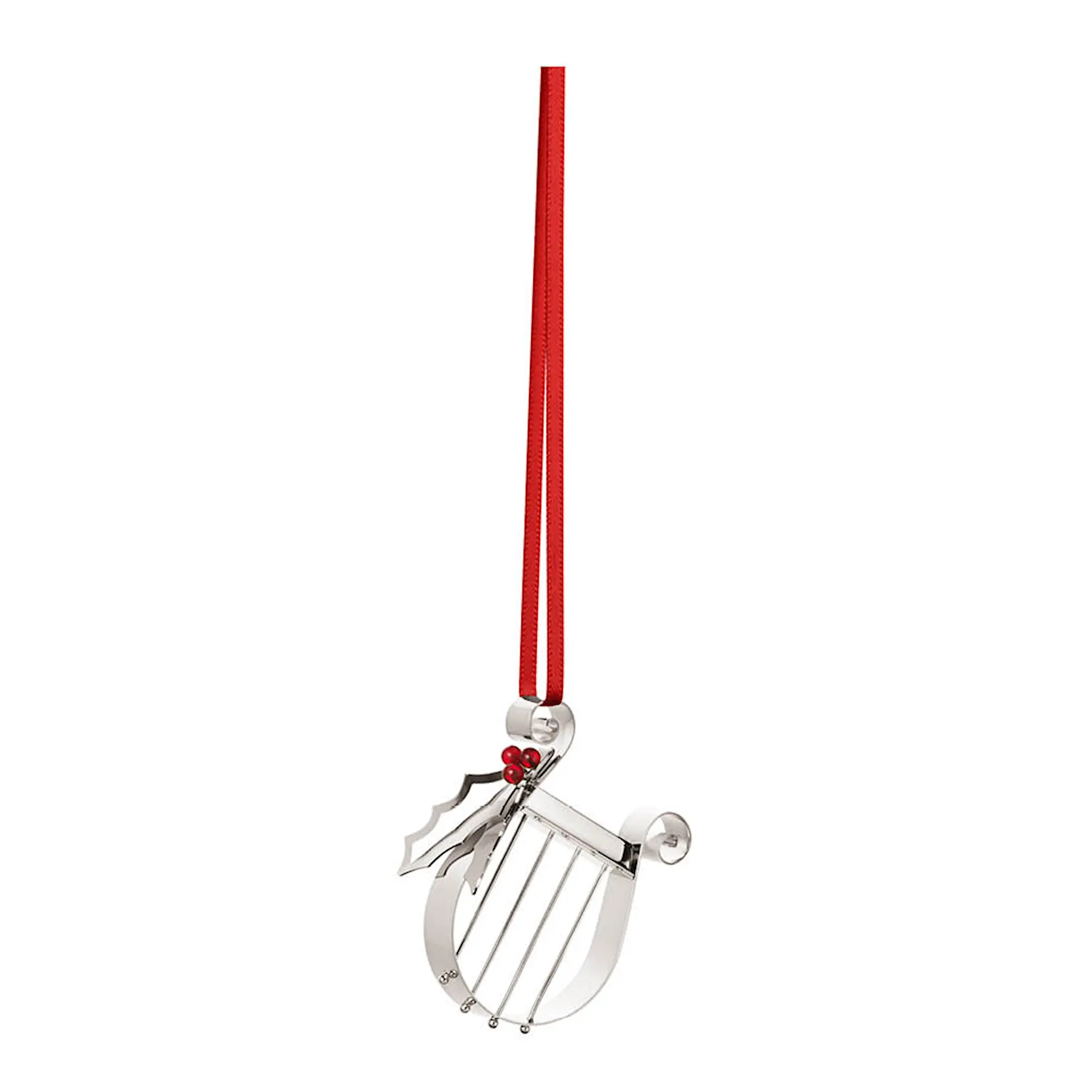 Georg Jensen 2026 Joulukoriste harppu 5,7 cm Hopea