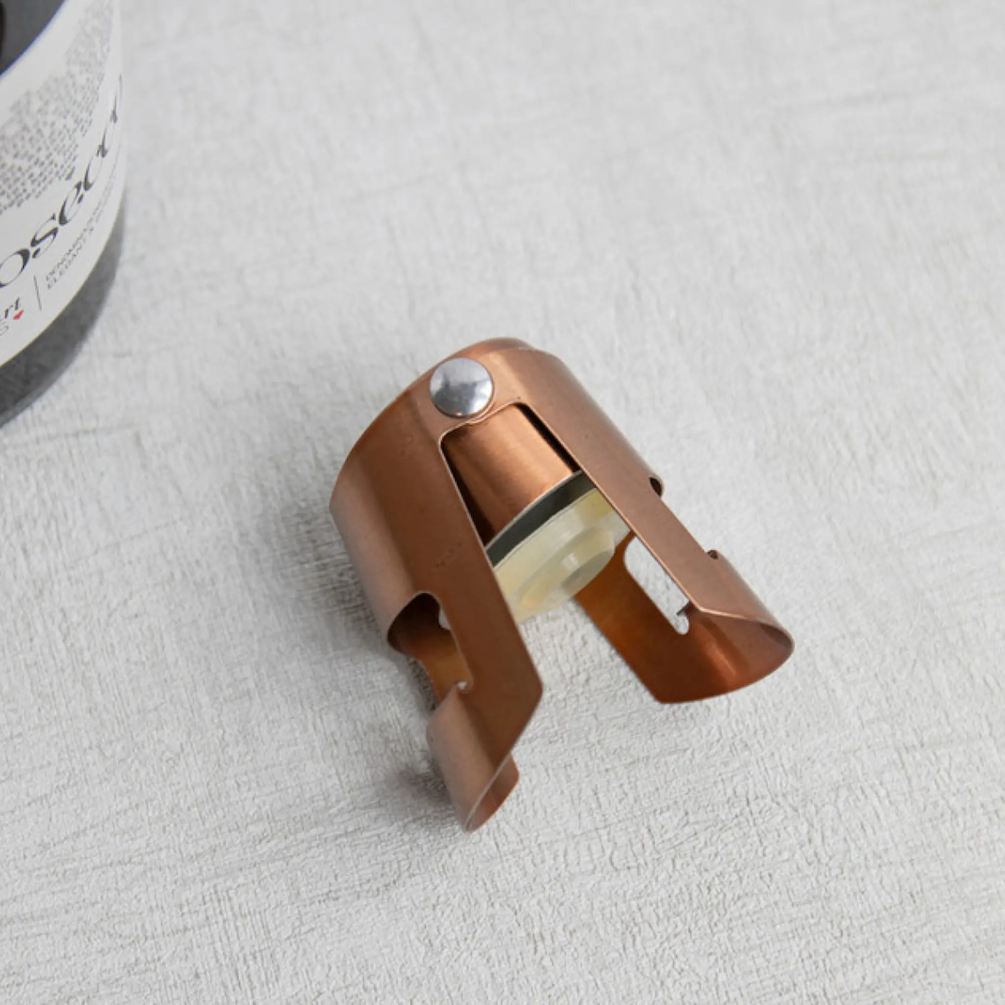 Barcraft Champagneförslutare 4 cm koppar