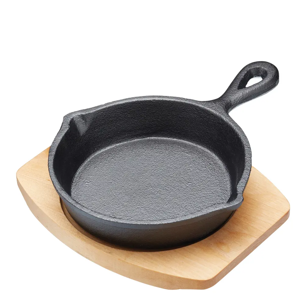 Valurautapannu Mini 20 cm alustalla