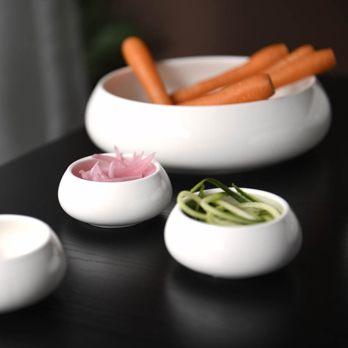 Modern House Nor Skål 0,14 L 3-pack Vit