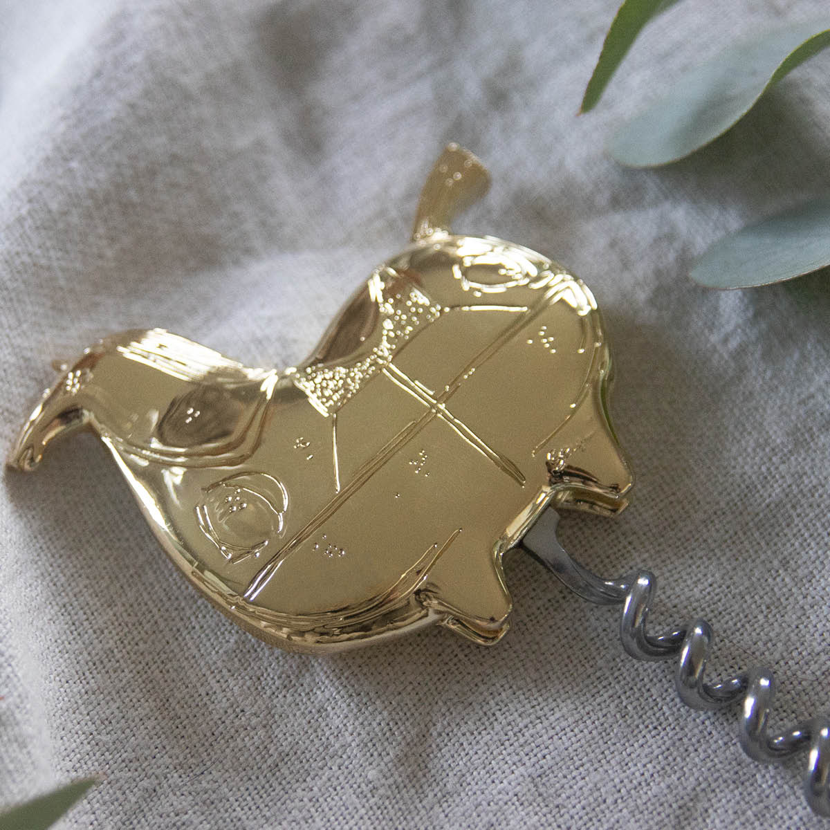 Pluto Korkskruv Stig L. 6x11,5 cm Springare