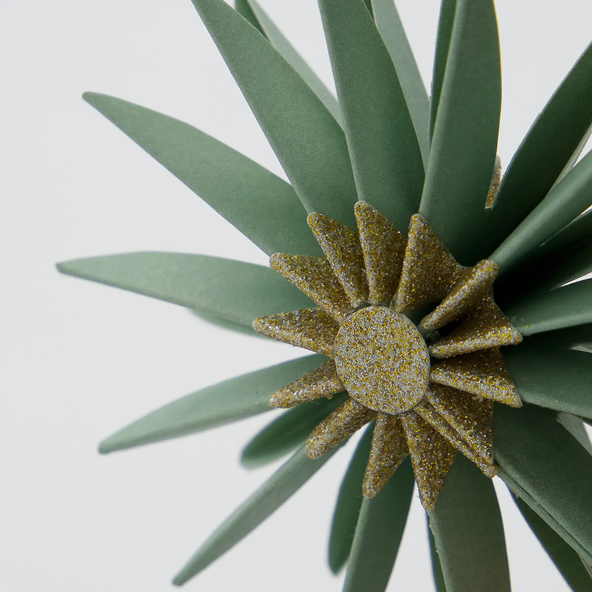 House Doctor Stari julpynt stjärnor 6-pack grön/champagne