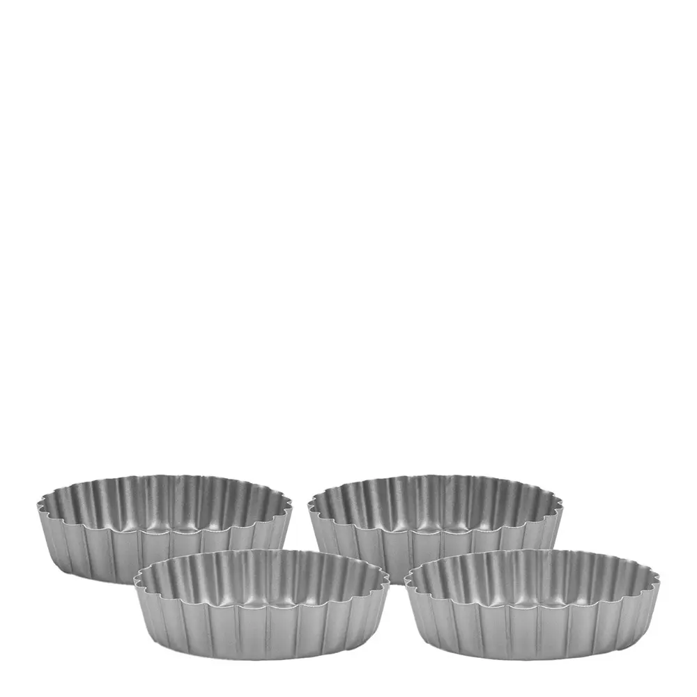 Exxent Piirakkavuoka 10 cm 4 kpl