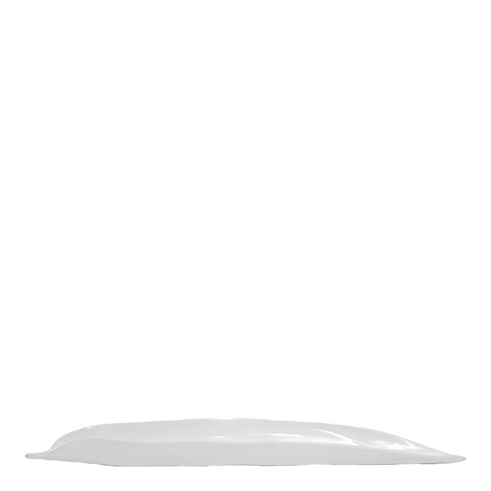 Serax Perfect Imperfection tapaslautanen 40x5,5x4 cm valkoinen lehti