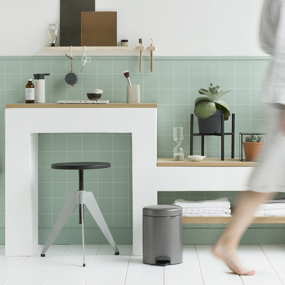 Brabantia NewIcon pedalhink 5 L platinum