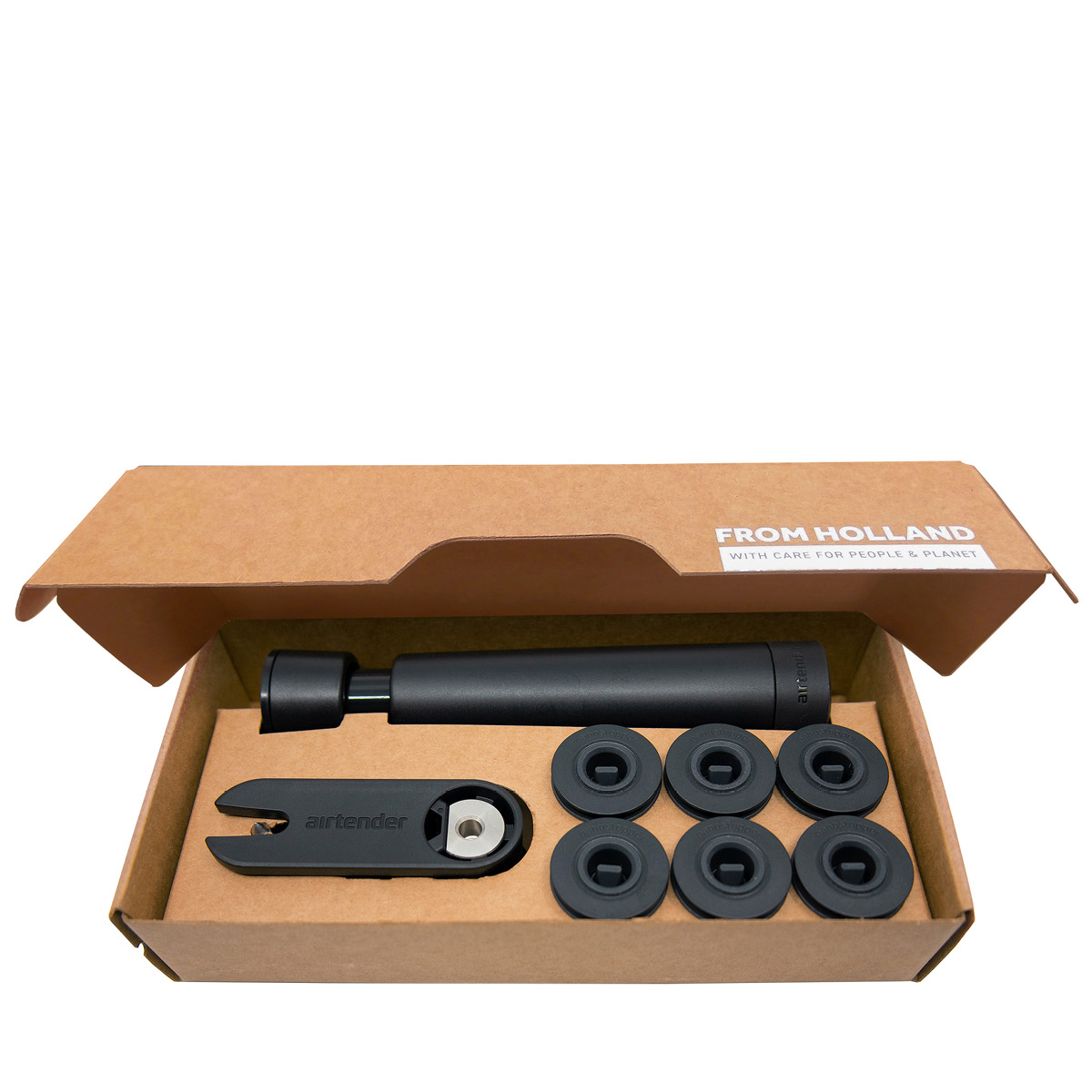 Airtender Airtender Tyhjiöpumppu viinille 3 osaa (lahjapakkaus)