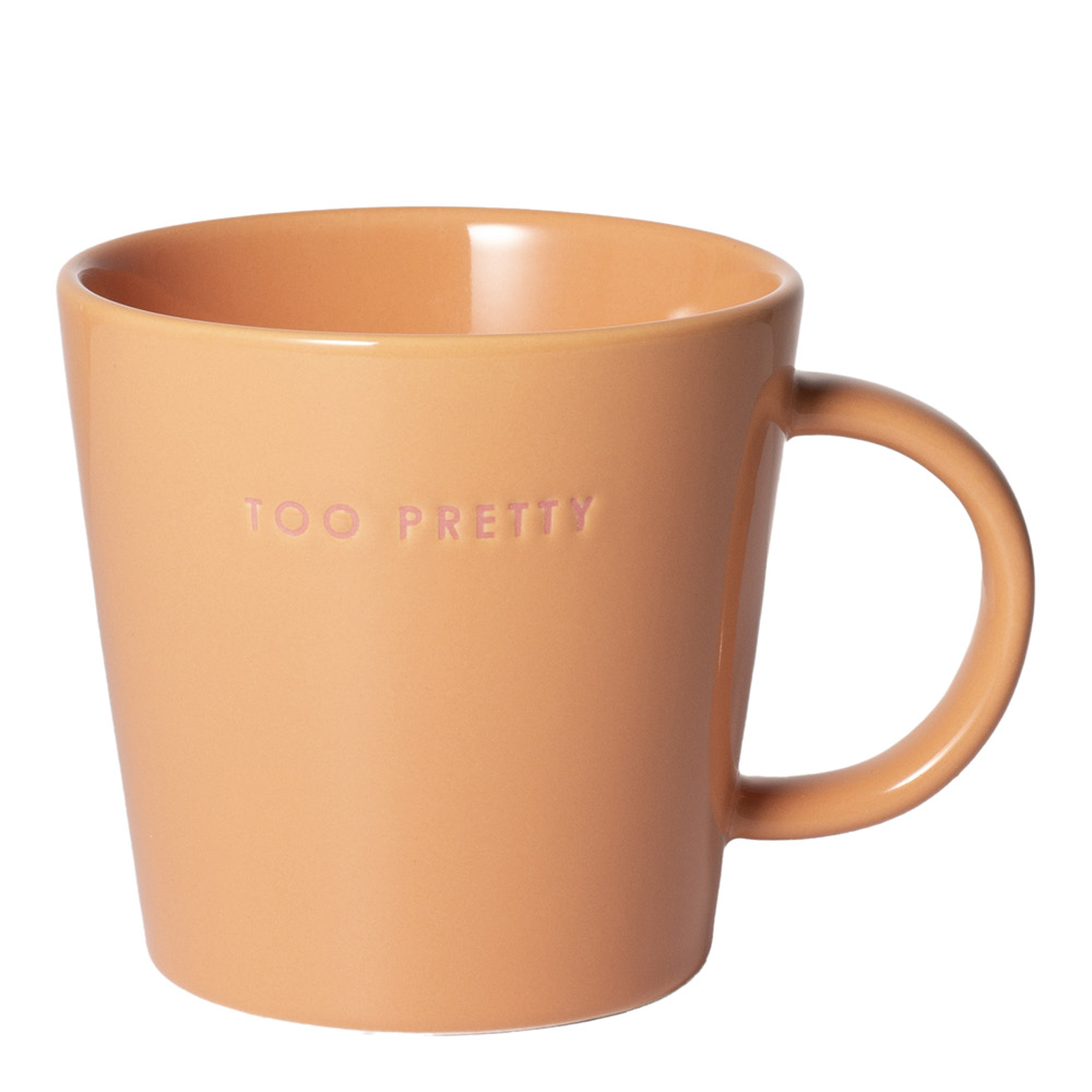 Vondels - Classic Cups Muki Too Pretty 35 cl Oranssi