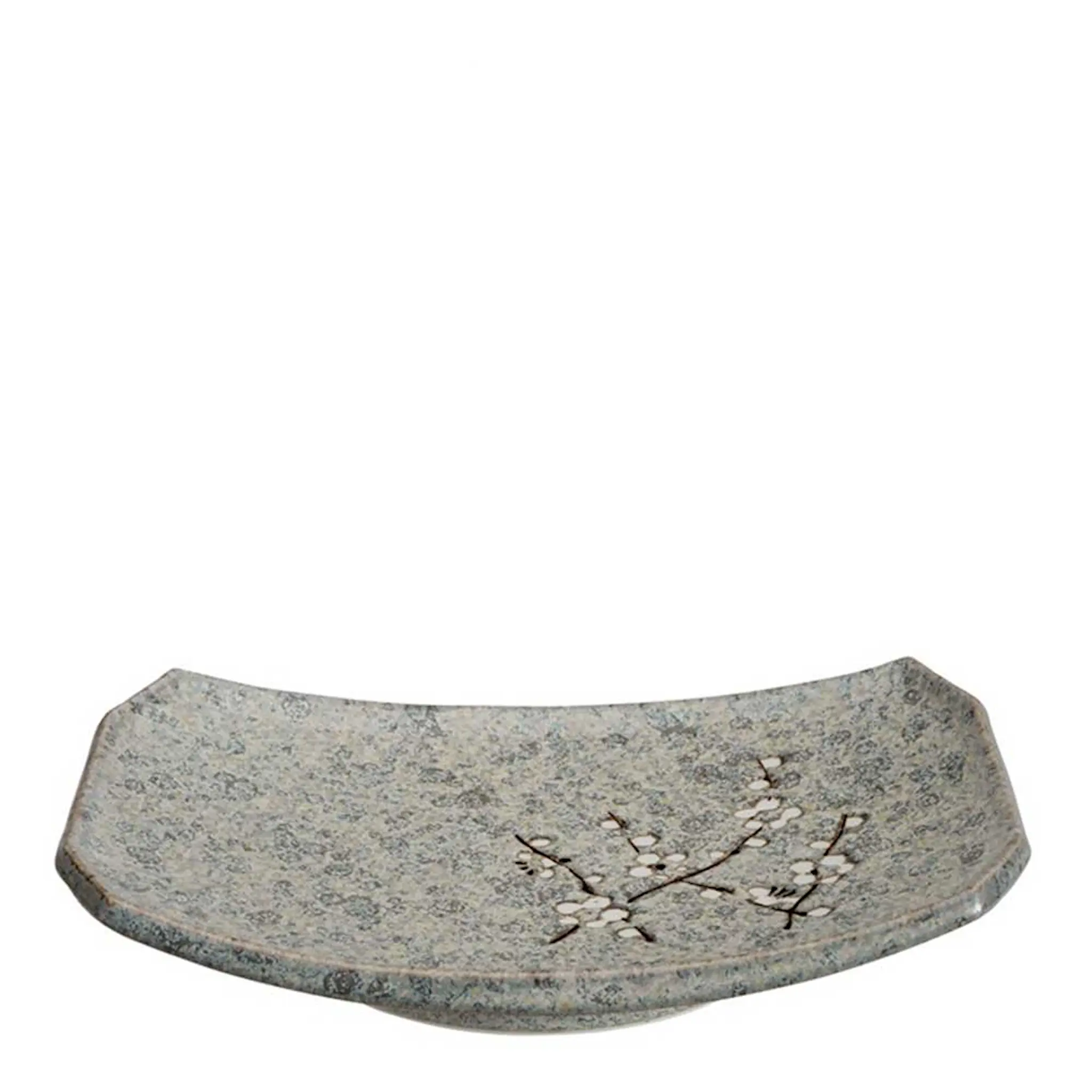Tokyo Design Studio Grey Soshun Tallrik Rektangulär 22 cm