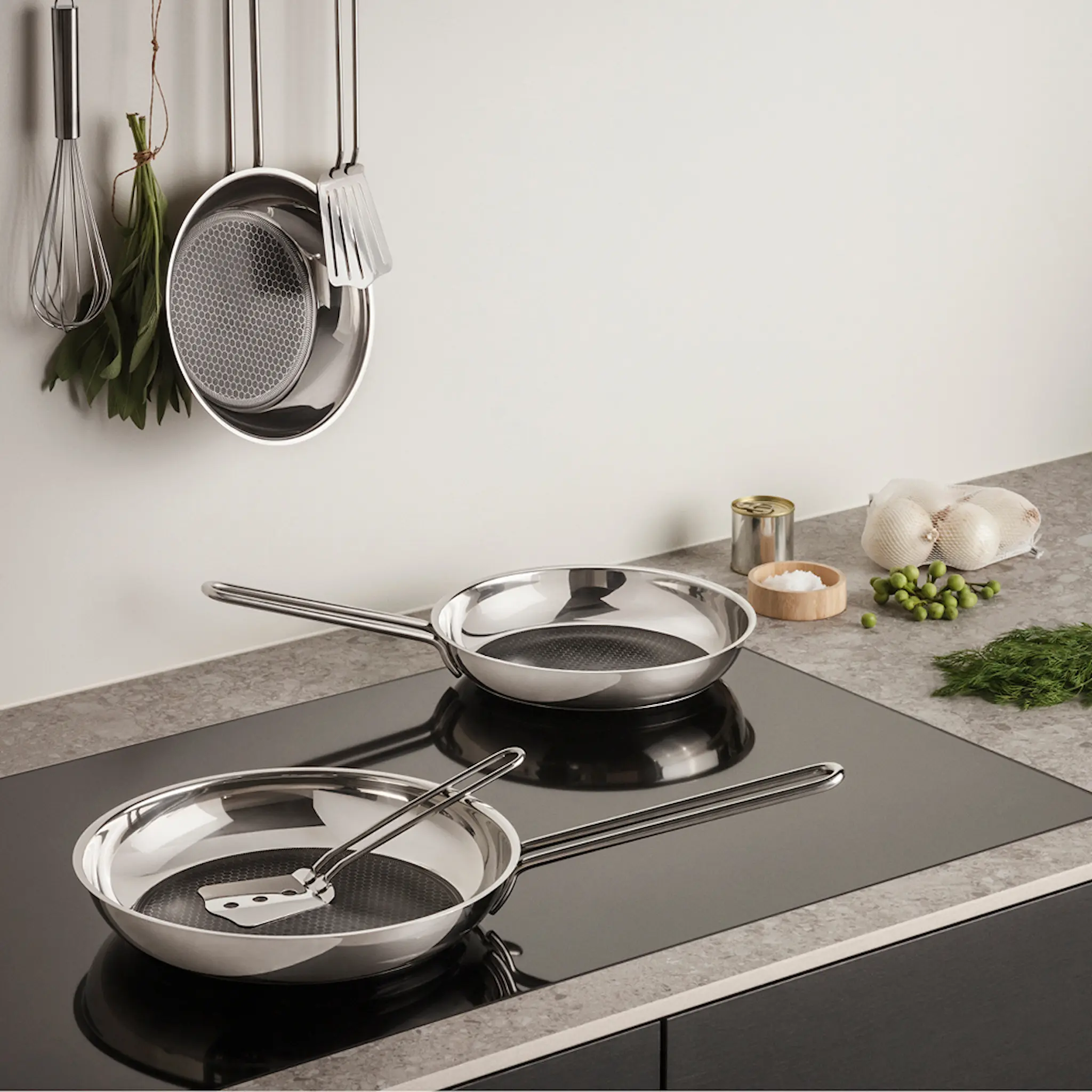 Eva Trio Mosaic Paistinpannu 20 cm Ruostumaton teräs