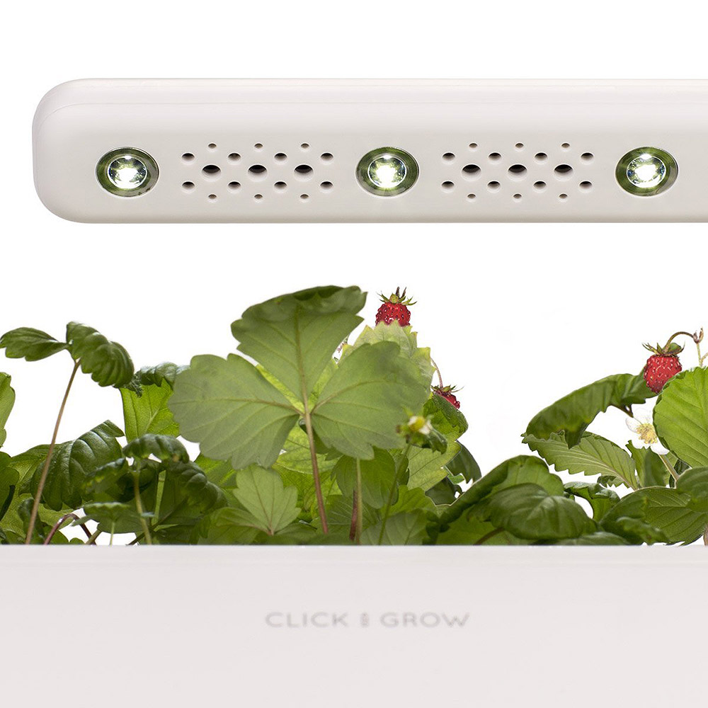 Click & Grow Smart Garden 3 startpakke hvit