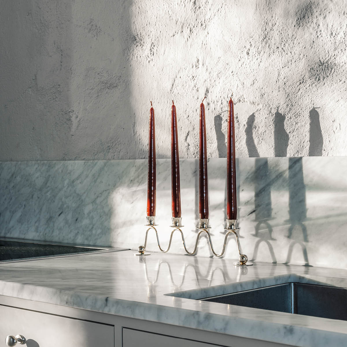 Hilke Lignano Sabbiadoro adventsstake 4 - NP sølv