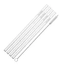 Glastrinkhalm sugrör 21 cm 4-pack klart glas