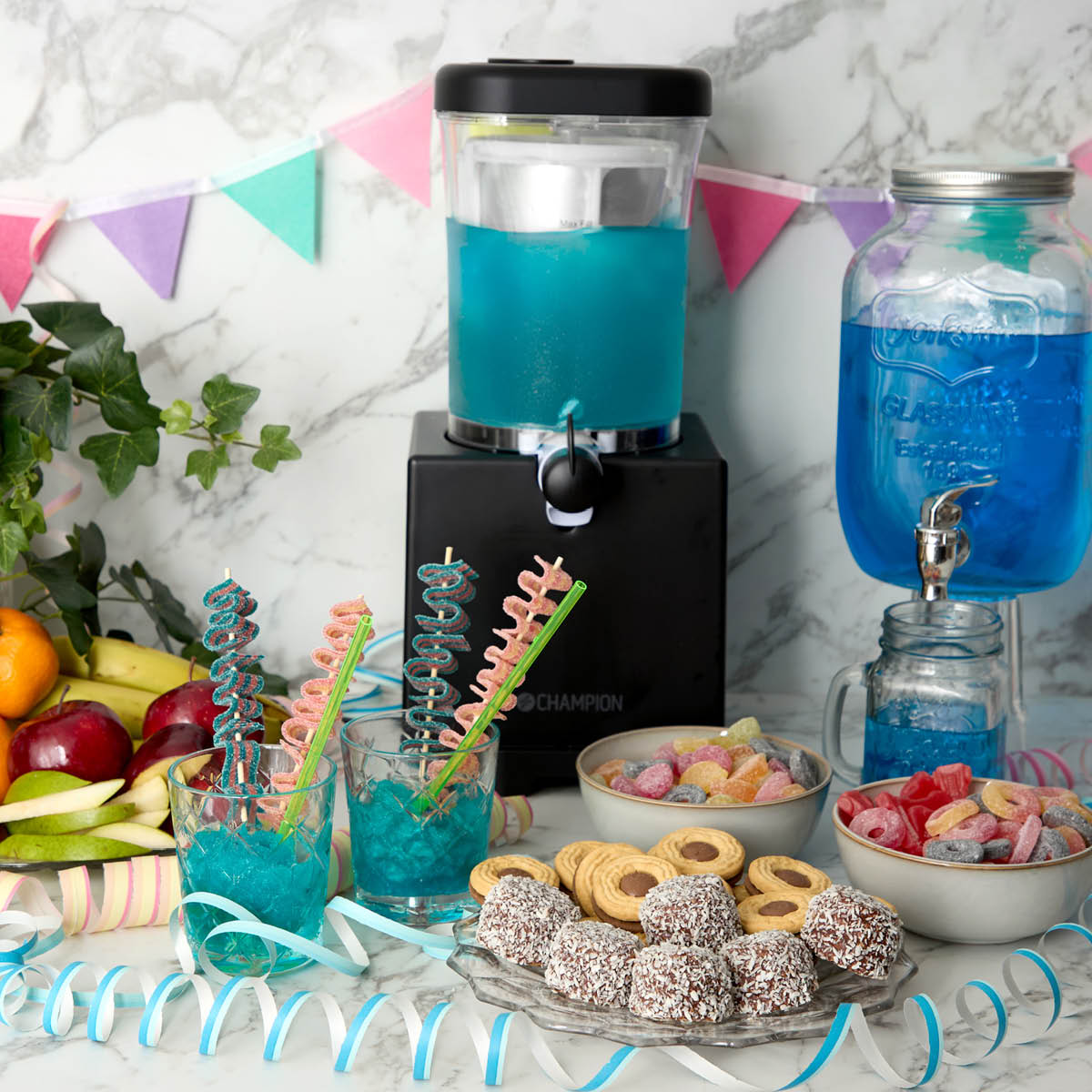 CHAMPION Slushmaskin Slush N'ice SL400 1 L svart