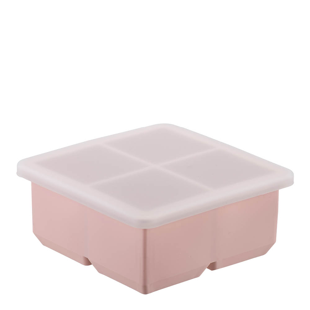 Modern House Ice isbitform 4 rom 11,5x11,5 cm rosa