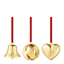 2026 ornamentset 25,2 cm 3-pack guld