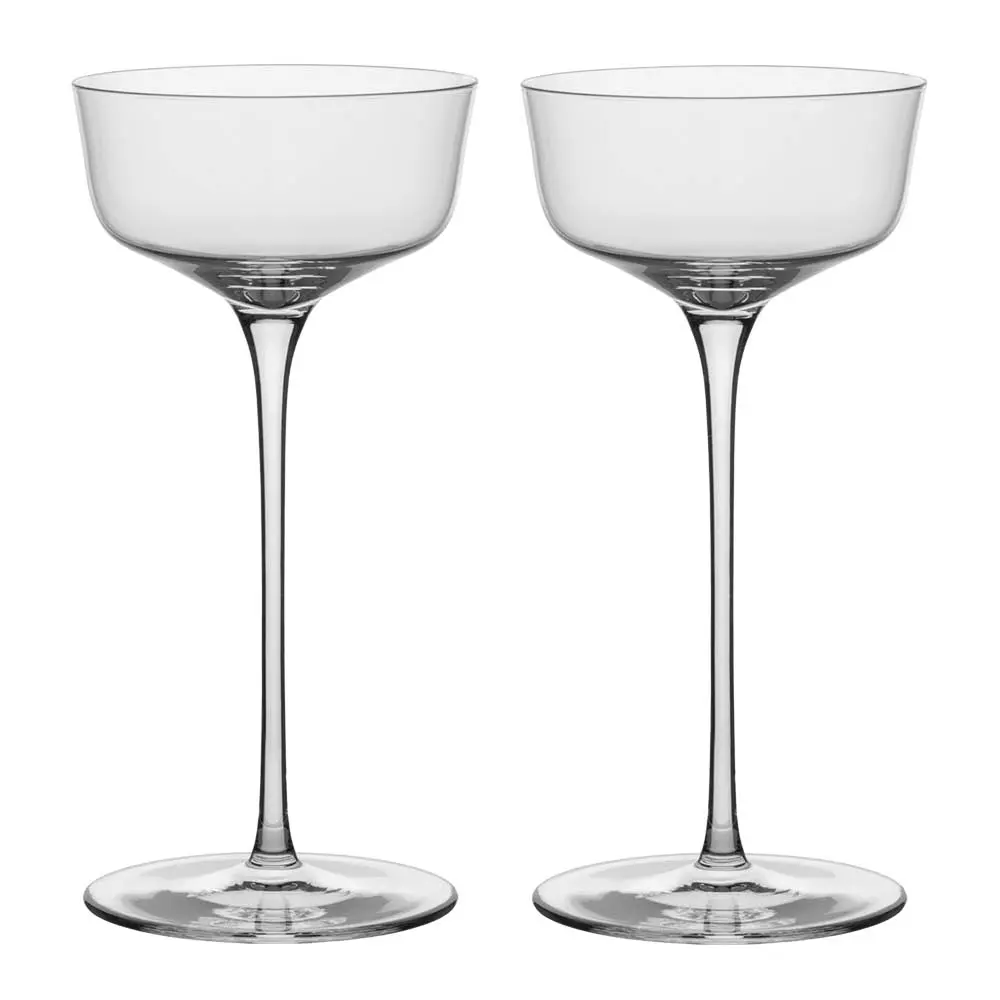 Orrefors x Björn Frantzén Nick & Nora Lasi 14 cl 2 kpl