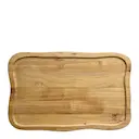 RAW skärbräda med saftspår 46x40 cm teak