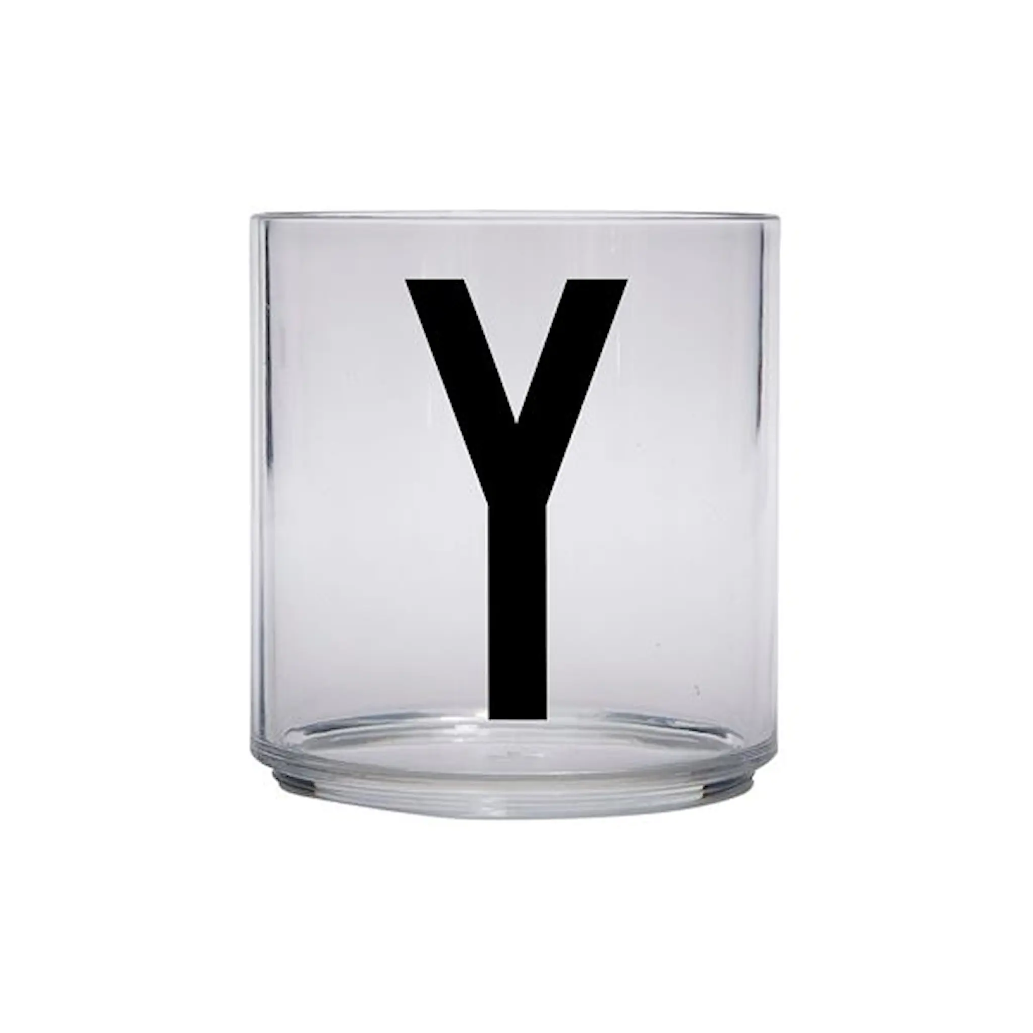 Design Letters Kids Personal Glas 17,5 cl Y