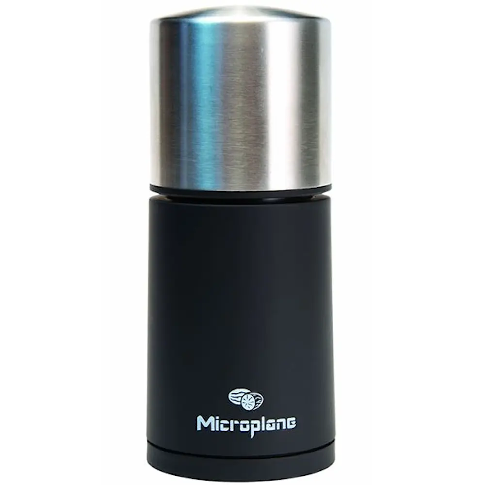 Microplane Muskottimylly Musta/Teräs