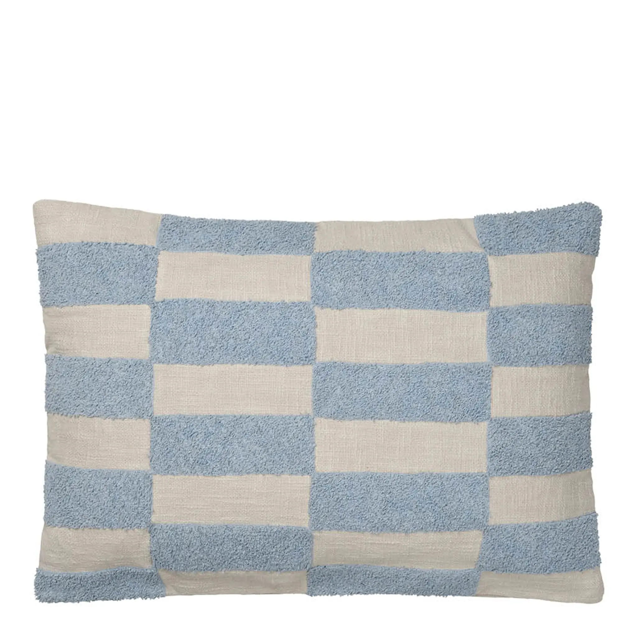 Broste Copenhagen Jane Tyynynpäällinen 40x60 cm Dusty Blue/Oatmeal