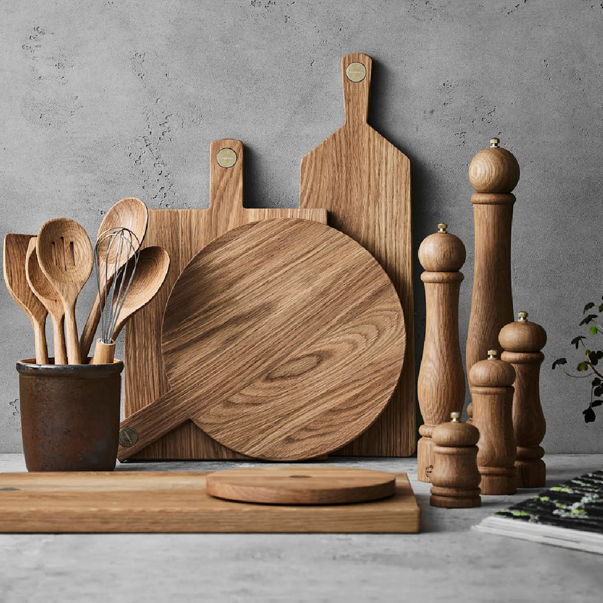 Pillivuyt Gourmet Douron kvern 16 cm eik