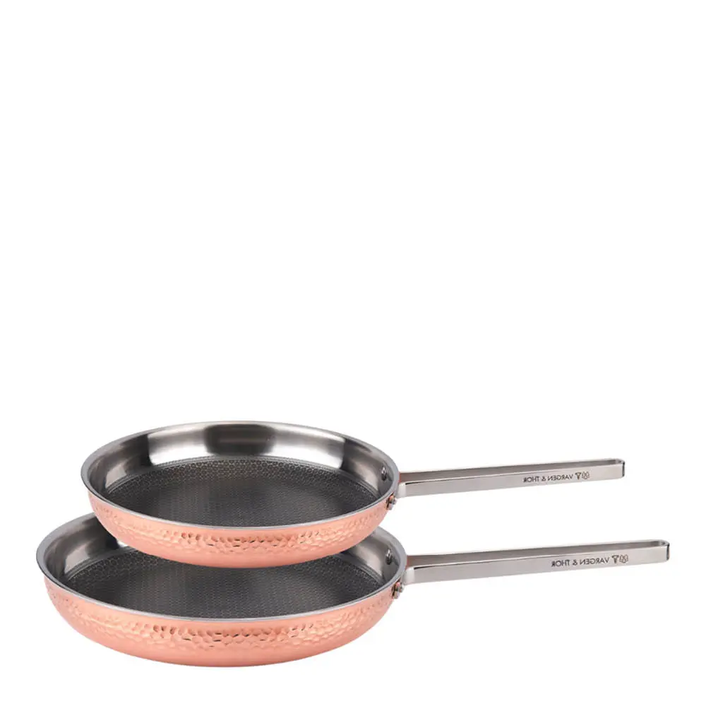 Mjölner YB Paistinpannu 28+22 cm Kupari