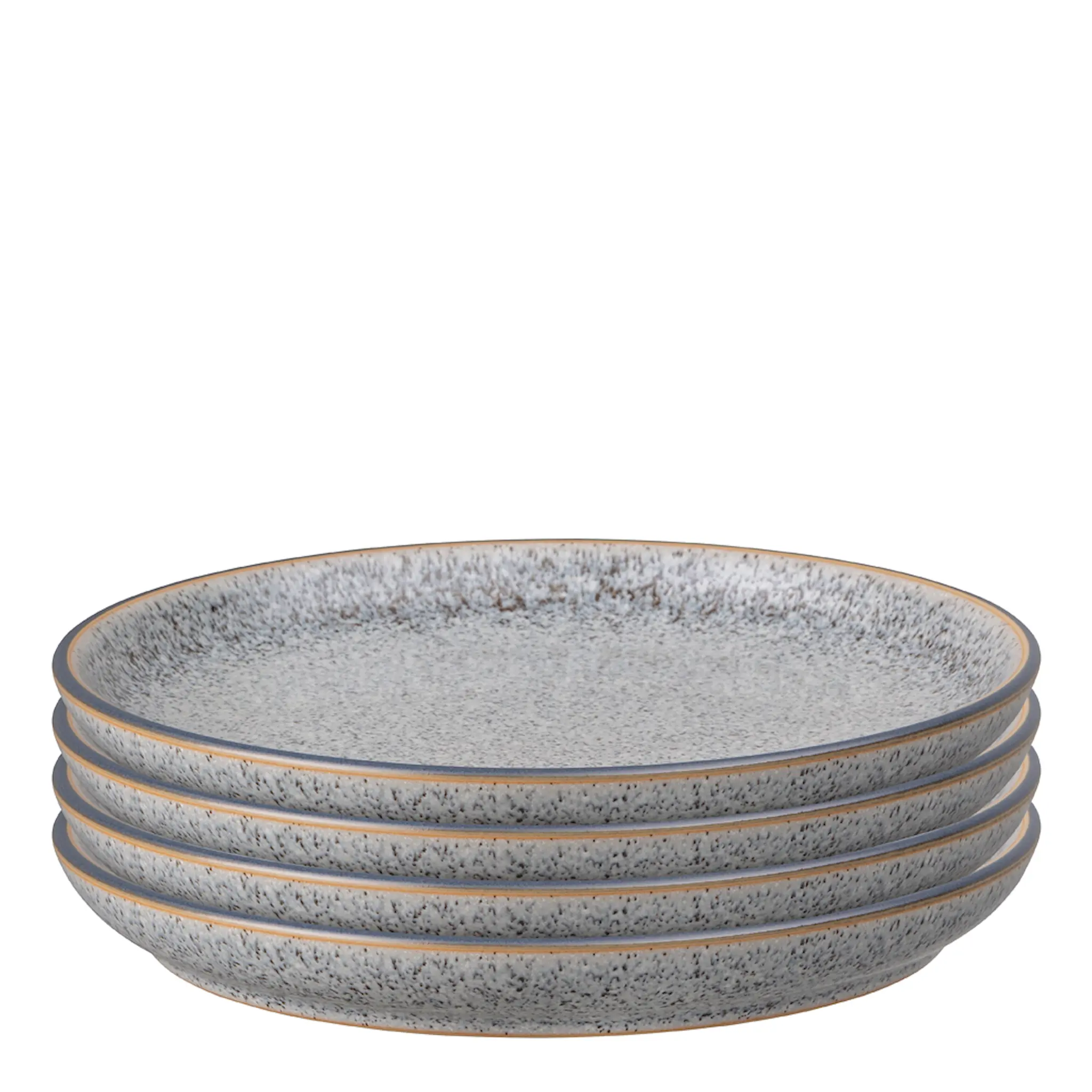 Denby Studio Tallrik 21 cm 4-pack Grå